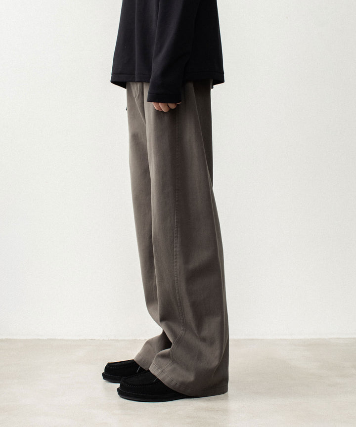ATTACHMENT アタッチメントのCO NIDOM CLOTH 3D TROUSERS - D.KHAKIの公式通販サイトsession福岡セレクトショップ