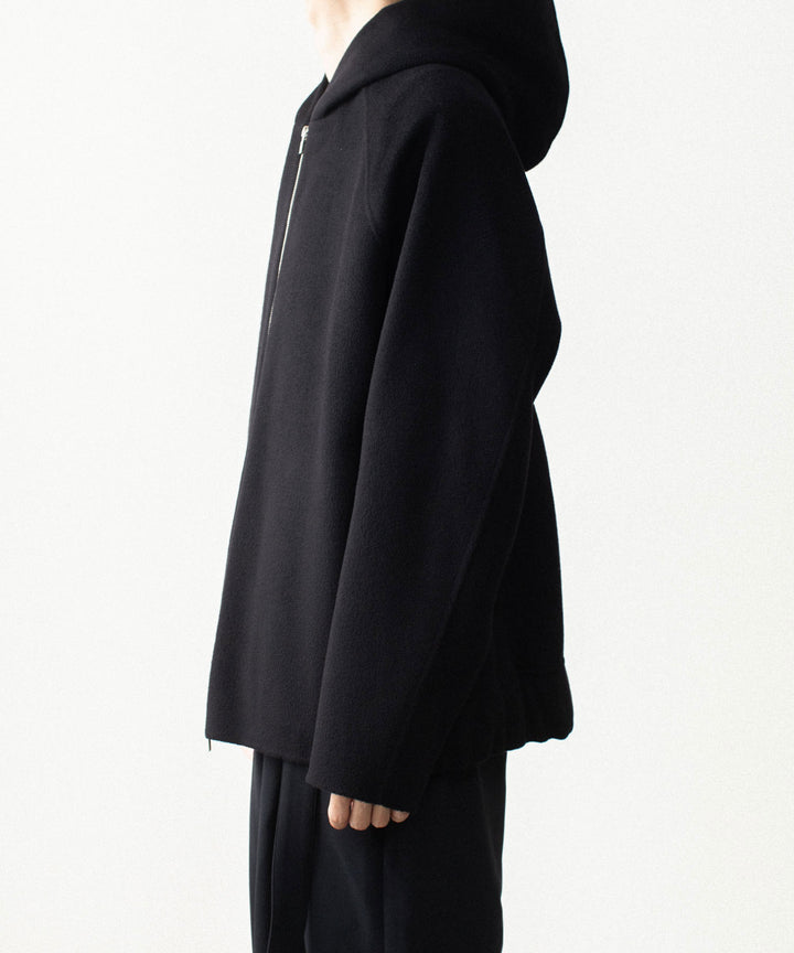 ATTACHMENT アタッチメントのWO/CA DOUBLE FACE BEAVER HOODED JACKET - BLACKの公式通販サイトsession福岡セレクトショップ