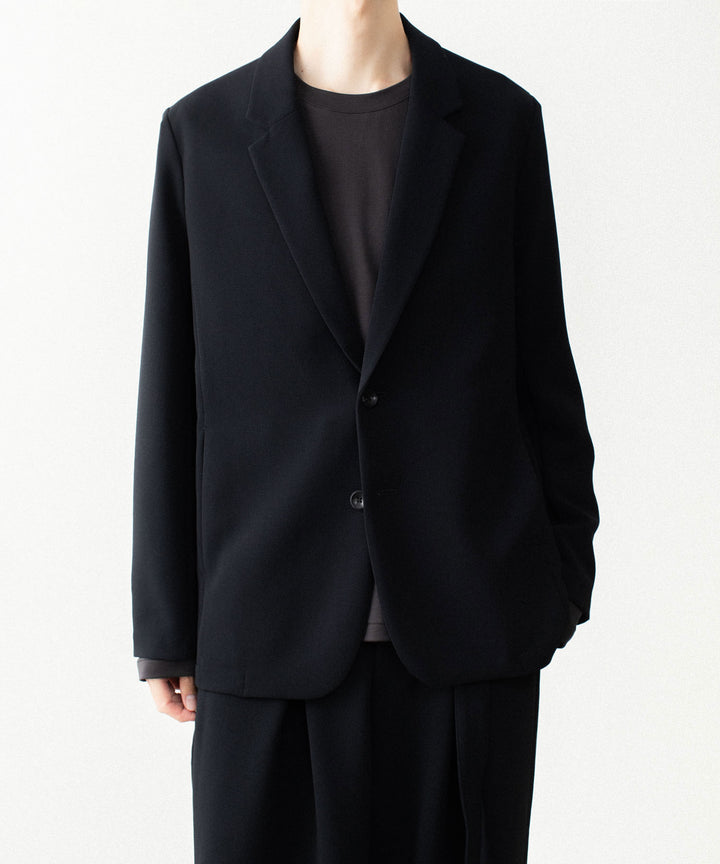ATTACHMENT アタッチメントのPE STRETCH DOUBLE CLOTH 2B JACKET - BLACKの公式通販サイトsession福岡セレクトショップ