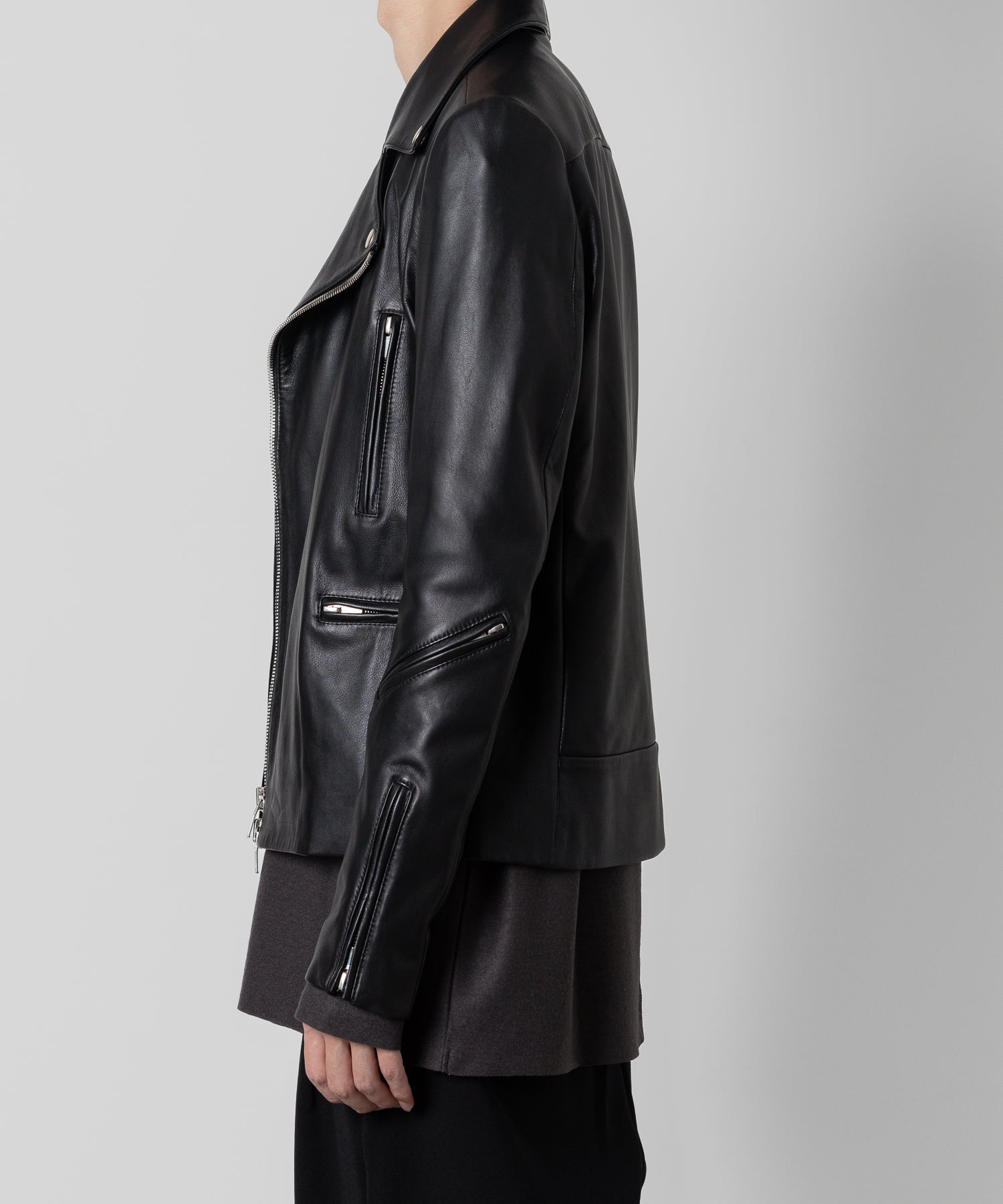ATTACHMENT /アタッチメント】SHEEP LEATHER DOUBLE RIDERS JACKET