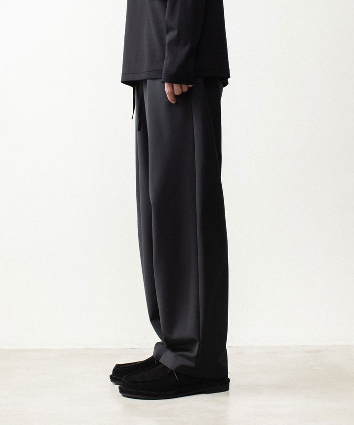 ATTACHMENT アタッチメントの2/80 PE/WO STRETCH TRO EASY TROUSERS - BLACKの公式通販サイトsession福岡セレクトショップ