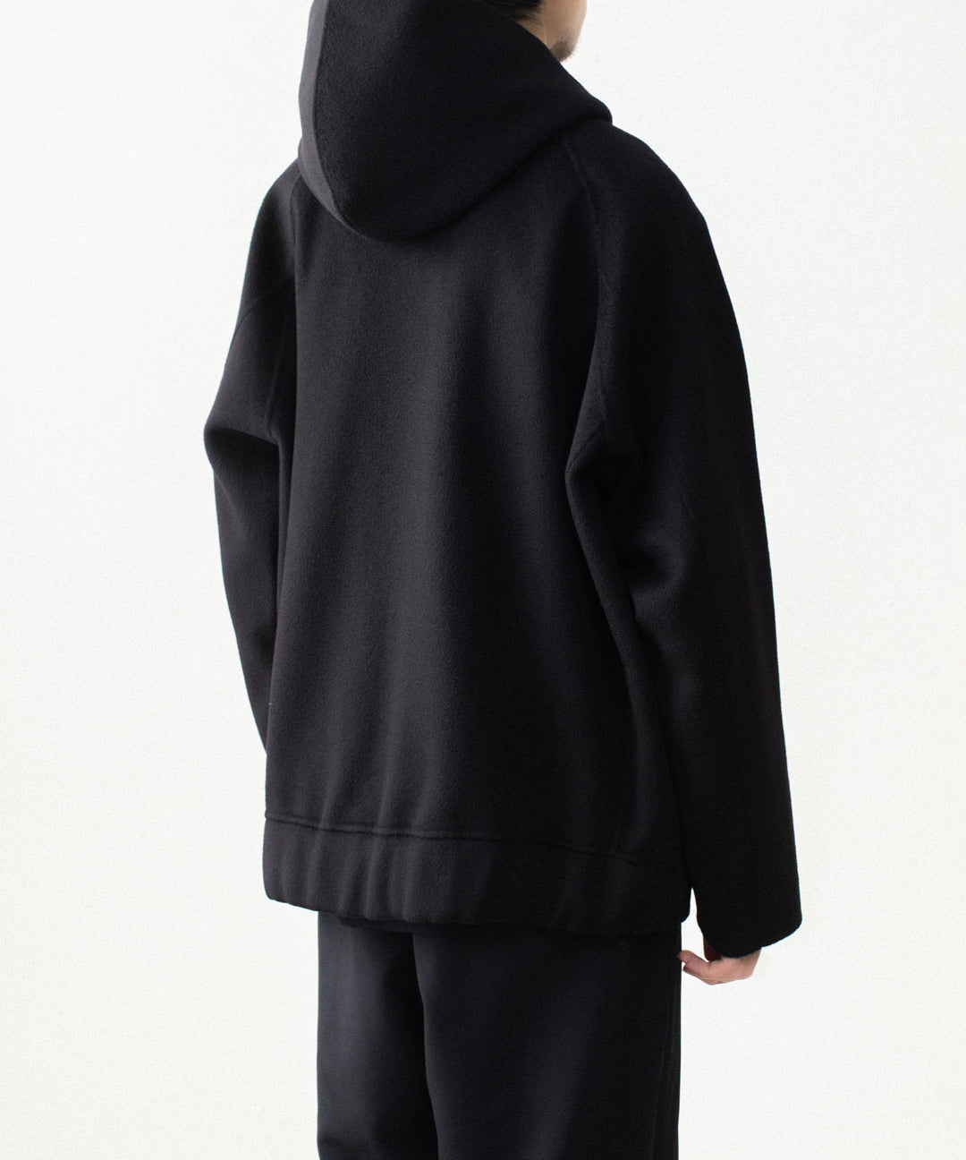 ATTACHMENT アタッチメントのWO/CA DOUBLE FACE BEAVER HOODED JACKET - BLACKの公式通販サイトsession福岡セレクトショップ
