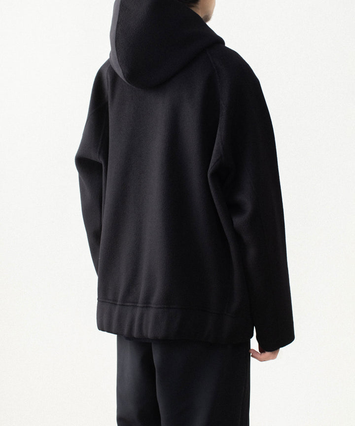 ATTACHMENT アタッチメントのWO/CA DOUBLE FACE BEAVER HOODED JACKET - BLACKの公式通販サイトsession福岡セレクトショップ