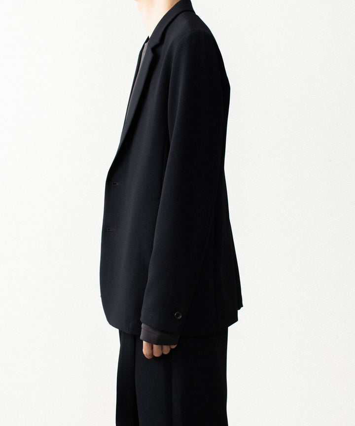 ATTACHMENT アタッチメントのPE STRETCH DOUBLE CLOTH 2B JACKET - BLACKの公式通販サイトsession福岡セレクトショップ
