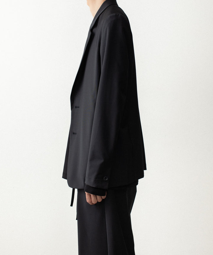 ATTACHMENT アタッチメントの2/80 PE/WO STRETCH TRO 2B JACKET - BLACKの公式通販サイトsession福岡セレクトショップ