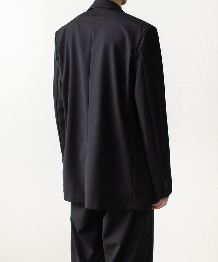 ATTACHMENT アタッチメントの2/80 PE/WO STRETCH TRO DOUBLE-BREASTED JACKET - BLACKの公式通販サイトsession福岡セレクトショップ