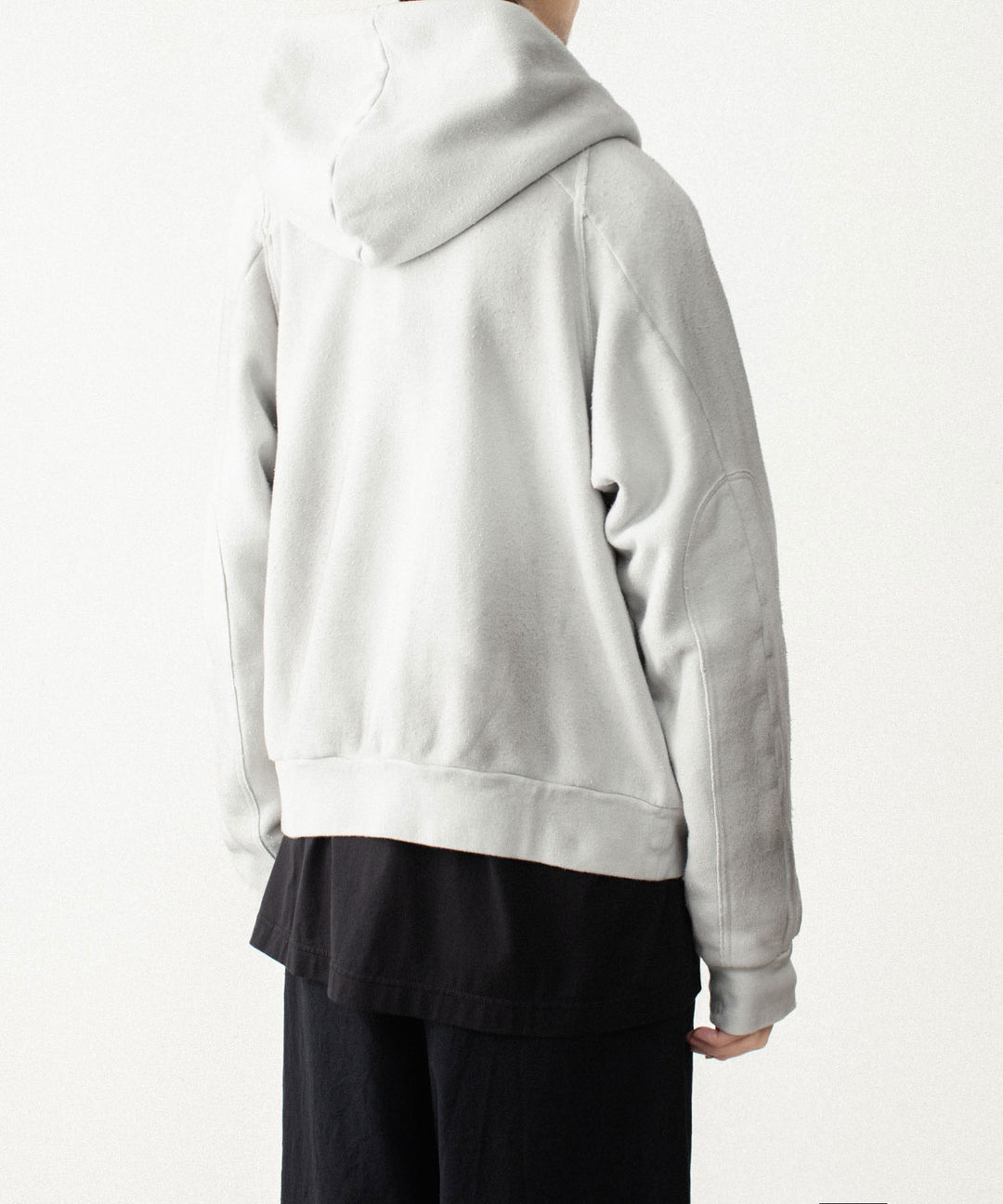 VEIN ヴェインのBRUSHED TERRY ZIP-UP HOODIE - OFF WHITEの公式通販サイトsession福岡セレクトショップ