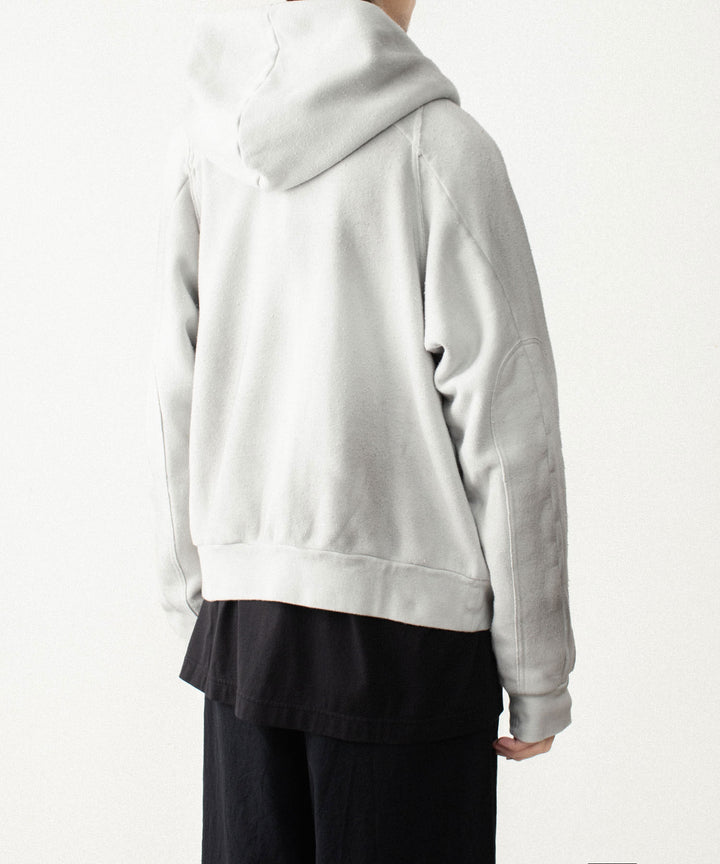 VEIN ヴェインのBRUSHED TERRY ZIP-UP HOODIE - OFF WHITEの公式通販サイトsession福岡セレクトショップ