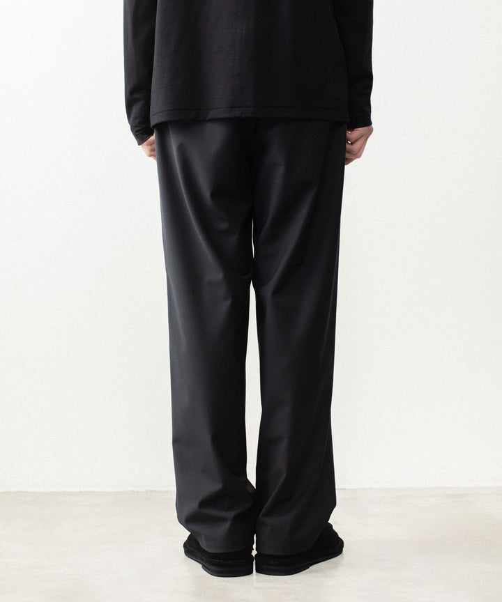 ATTACHMENT アタッチメントの2/80 PE/WO STRETCH TRO EASY TROUSERS - BLACKの公式通販サイトsession福岡セレクトショップ