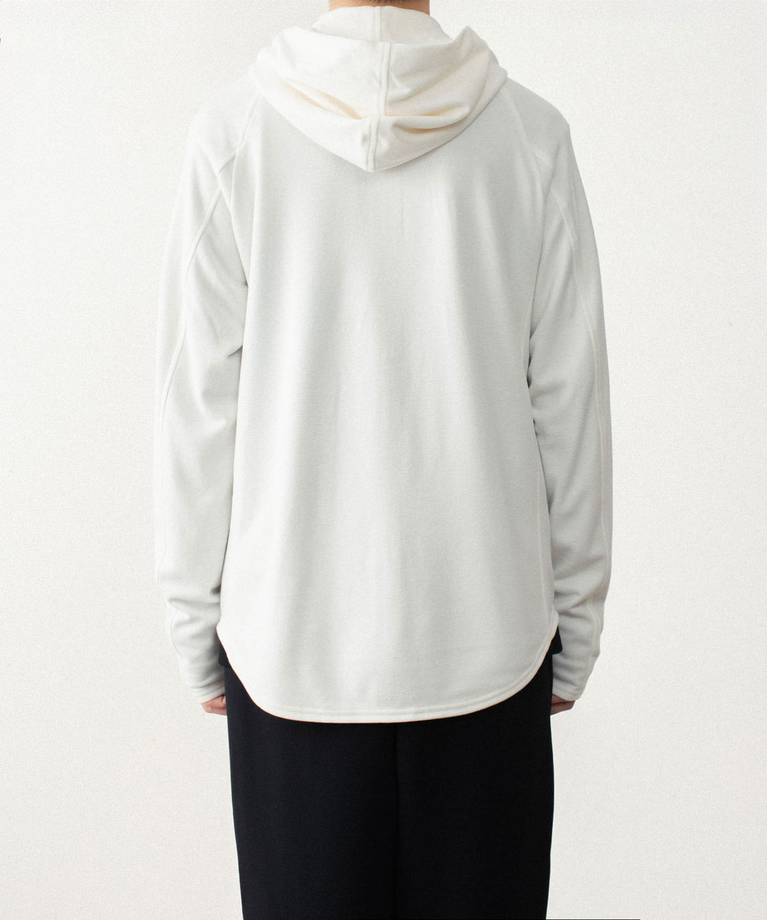 ATTACHMENT アタッチメントのVI/PE SMOOTH ZIP-UP LIGHT HOODIE - OFF WHITEの公式通販サイトsession福岡セレクトショップ