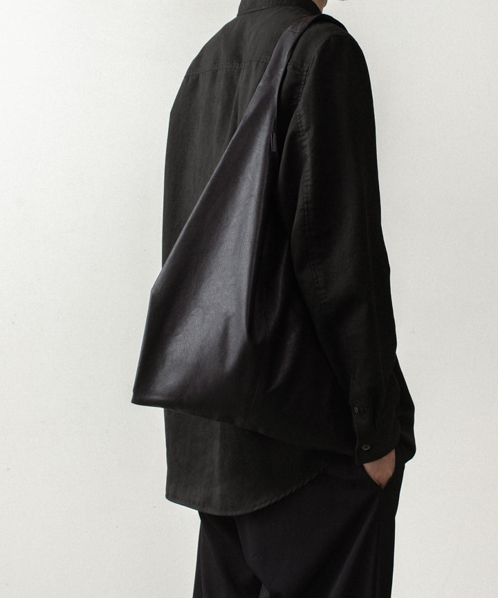 ATTACHMENT アタッチメントのSYNTHETIC LEATHER SMALL SHOPPING BAG - BLACKの公式通販サイトsession福岡セレクトショップ