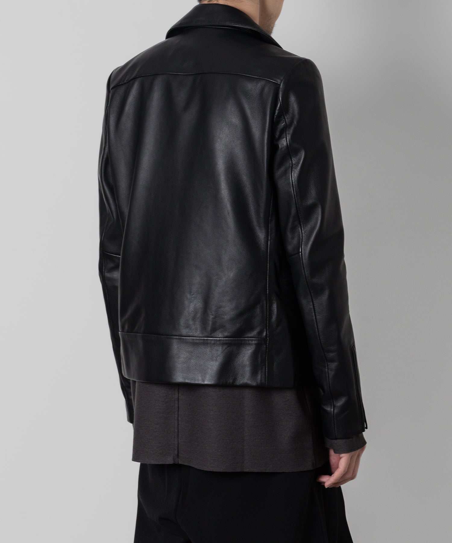ATTACHMENT /アタッチメント】SHEEP LEATHER DOUBLE RIDERS JACKET 