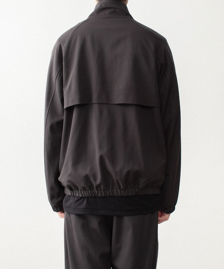 ATTACHMENT アタッチメントのWASHABLE HIGH TWIST GABARDINE HARRINGTON JACKET - KHAKI GRAYの公式通販サイトsession福岡セレクトショップ