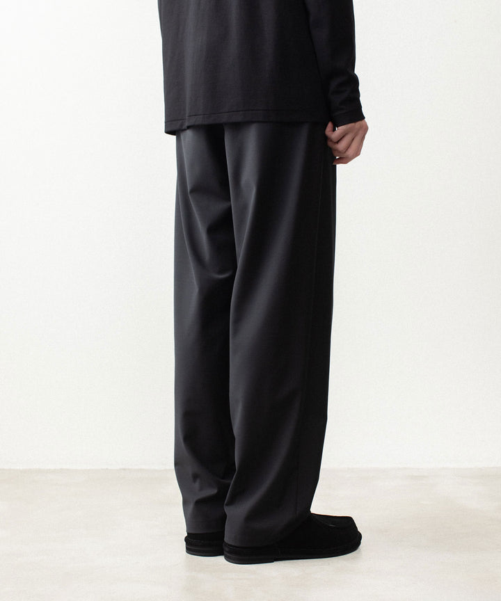 ATTACHMENT アタッチメントの2/80 PE/WO STRETCH TRO EASY TROUSERS - BLACKの公式通販サイトsession福岡セレクトショップ