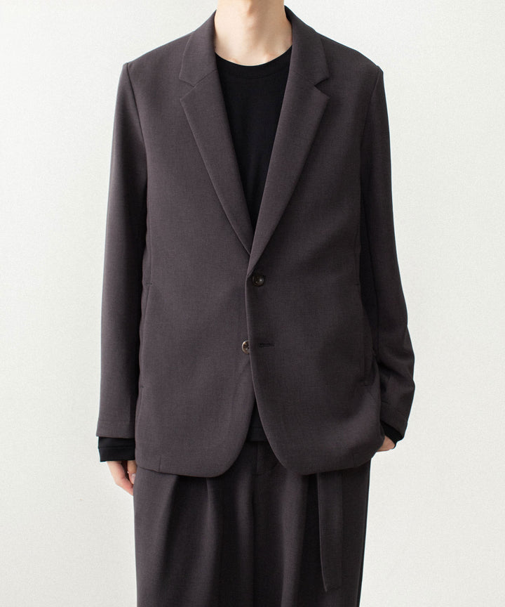 ATTACHMENT アタッチメントのPE STRETCH DOUBLE CLOTH 2B JACKET - D.KH GRAYの公式通販サイトsession福岡セレクトショップ