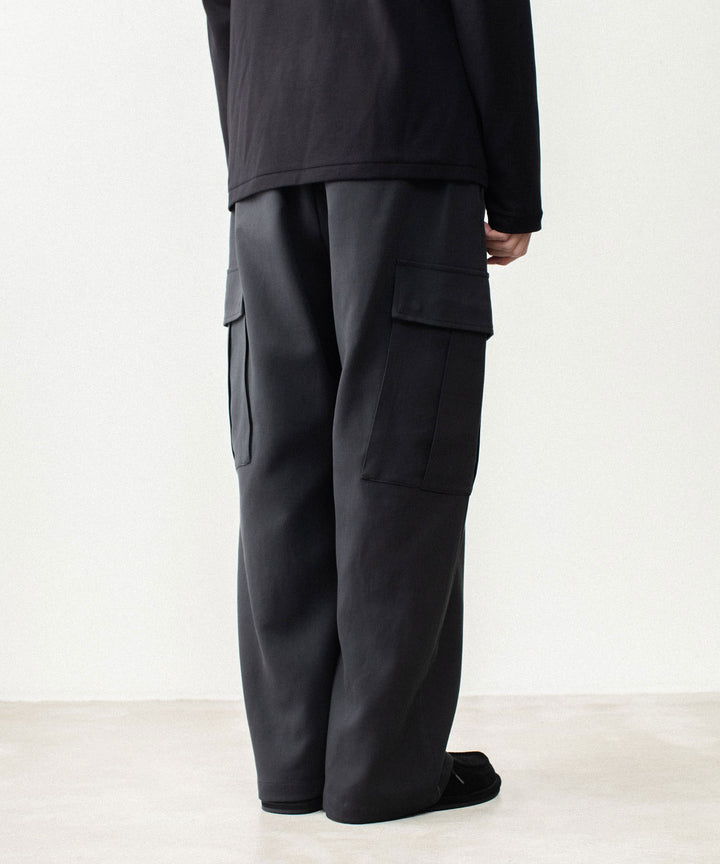 ATTACHMENT アタッチメントのCO/TEN POWDERY DOUBLE CROTH EASY CARGO TROUSERS - BLACKの公式通販サイトsession福岡セレクトショップ