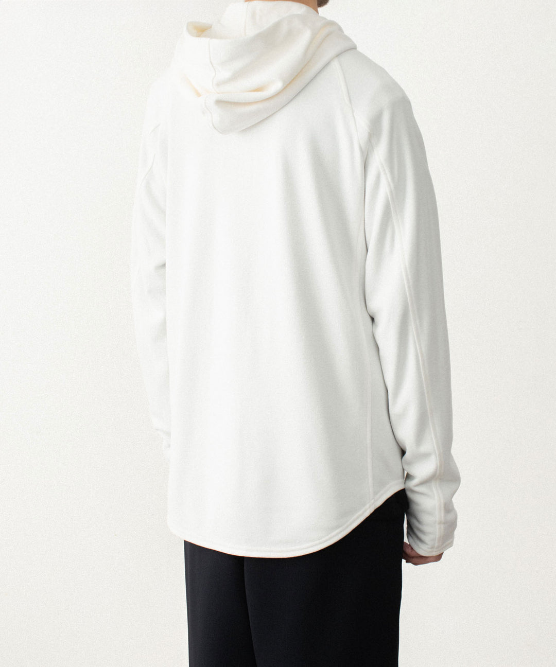 ATTACHMENT アタッチメントのVI/PE SMOOTH ZIP-UP LIGHT HOODIE - OFF WHITEの公式通販サイトsession福岡セレクトショップ