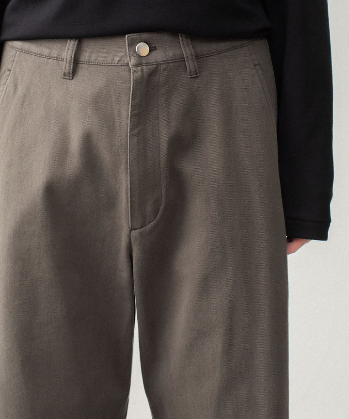 ATTACHMENT アタッチメントのCO NIDOM CLOTH 3D TROUSERS - D.KHAKIの公式通販サイトsession福岡セレクトショップ