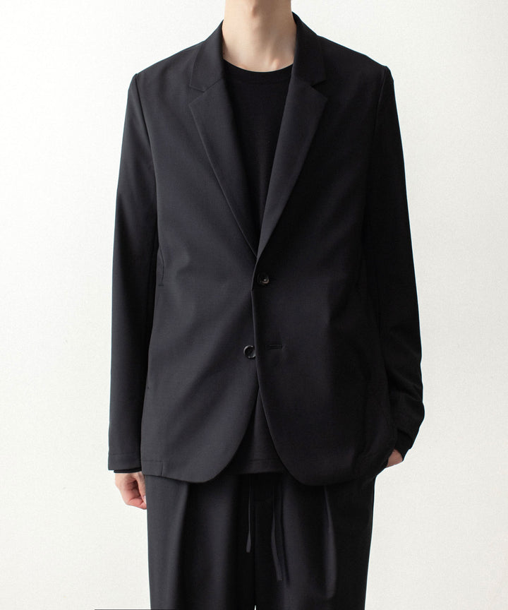 ATTACHMENT アタッチメントの2/80 PE/WO STRETCH TRO 2B JACKET - BLACKの公式通販サイトsession福岡セレクトショップ