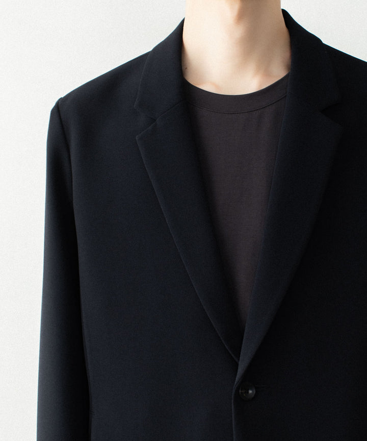 ATTACHMENT アタッチメントのPE STRETCH DOUBLE CLOTH 2B JACKET - BLACKの公式通販サイトsession福岡セレクトショップ