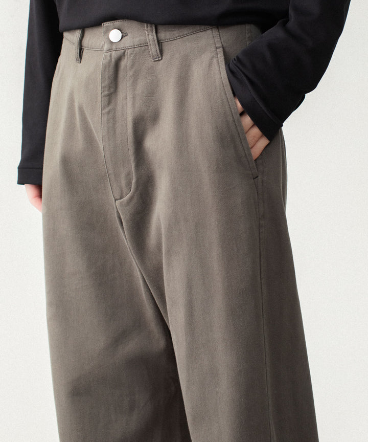 ATTACHMENT アタッチメントのCO NIDOM CLOTH 3D TROUSERS - D.KHAKIの公式通販サイトsession福岡セレクトショップ