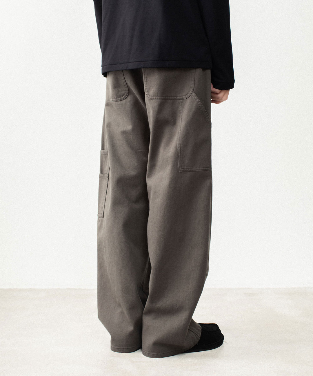 ATTACHMENT アタッチメントのCO NIDOM CLOTH BALLOON WIDE PAINTER PANTS - D.KHAKIの公式通販サイトsession福岡セレクトショップ