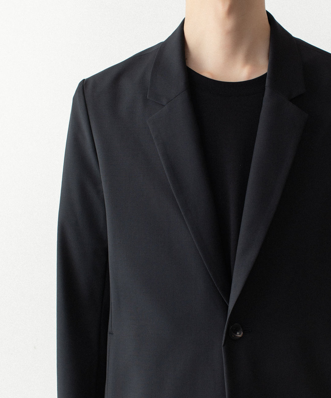 ATTACHMENT アタッチメントの2/80 PE/WO STRETCH TRO 2B JACKET - BLACKの公式通販サイトsession福岡セレクトショップ