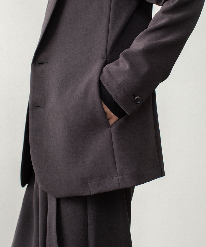 ATTACHMENT アタッチメントのPE STRETCH DOUBLE CLOTH 2B JACKET - D.KH GRAYの公式通販サイトsession福岡セレクトショップ