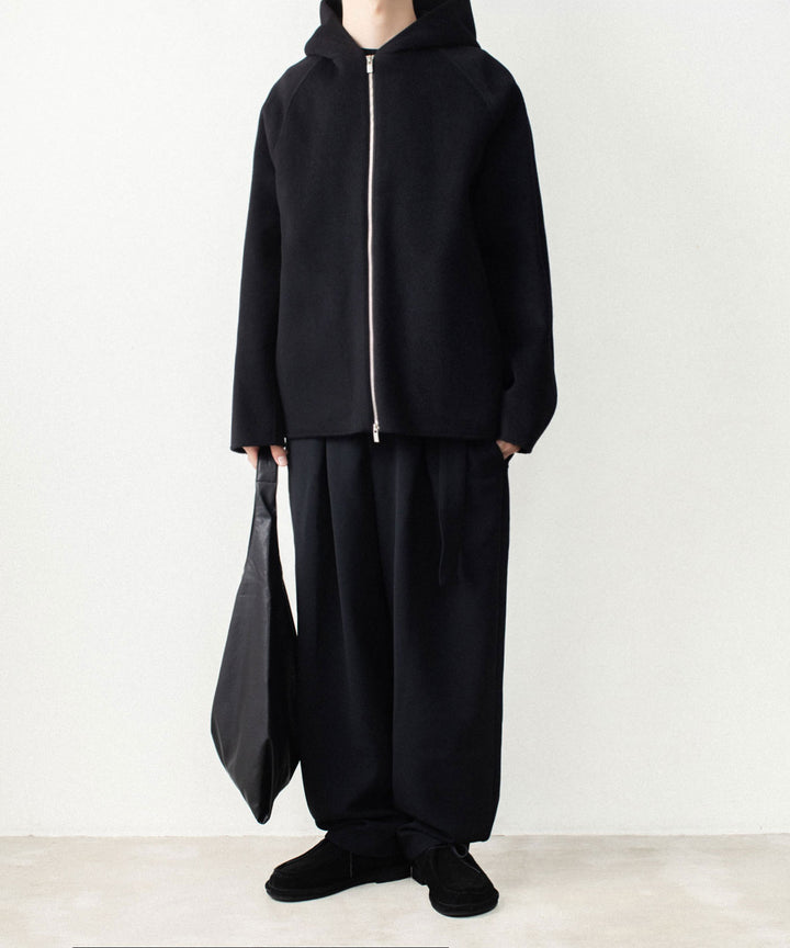 ATTACHMENT アタッチメントのWO/CA DOUBLE FACE BEAVER HOODED JACKET - BLACKの公式通販サイトsession福岡セレクトショップ