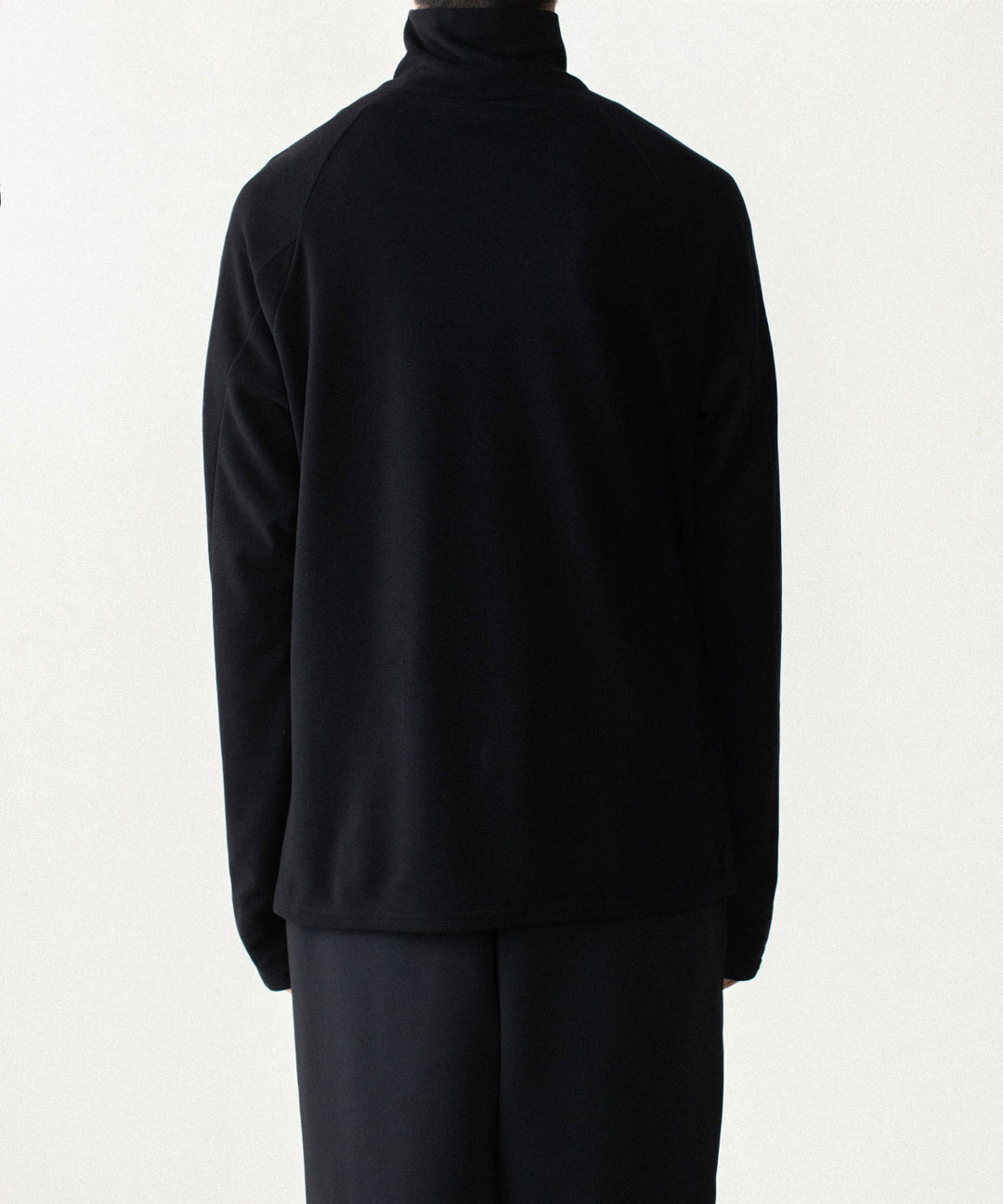 ATTACHMENT アタッチメントのVI/PE SMOOTH ZIP-UP HIGHNECK L/S TEE - BLACKの公式通販サイトsession福岡セレクトショップ