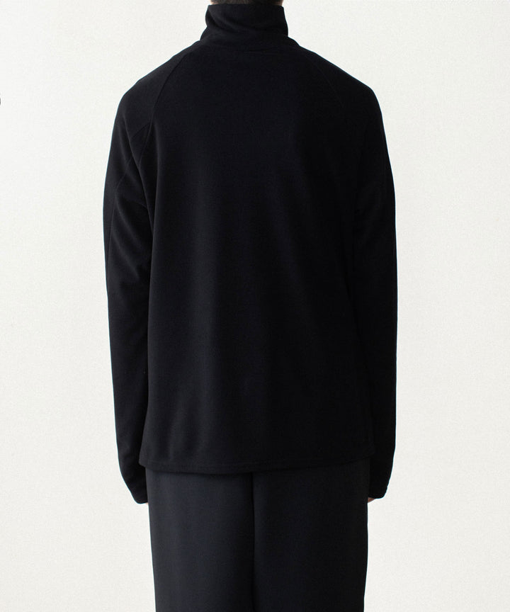 ATTACHMENT アタッチメントのVI/PE SMOOTH ZIP-UP HIGHNECK L/S TEE - BLACKの公式通販サイトsession福岡セレクトショップ