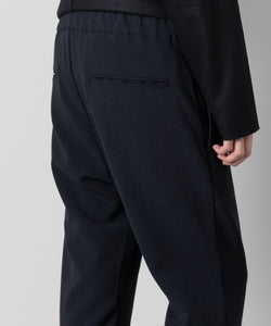 ATTACHMENT(アタッチメント)のPE STRETCH DOUBLE CLOTH REGULAR FIT EASY TROUSERSのD.NAVY