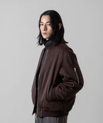 画像をギャラリービューアに読み込む, ATTACHMENT アタッチメントのNY/CO TWILL MA-1 - BORDEAUX 公式通販サイトsession福岡セレクトショップ
