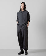 画像をギャラリービューアに読み込む, ATTACHMENT アタッチメントのNY/CO TWILL WIDE CARGO TROUSERS - D.GRAY 公式通販サイトsession福岡セレクトショップ
