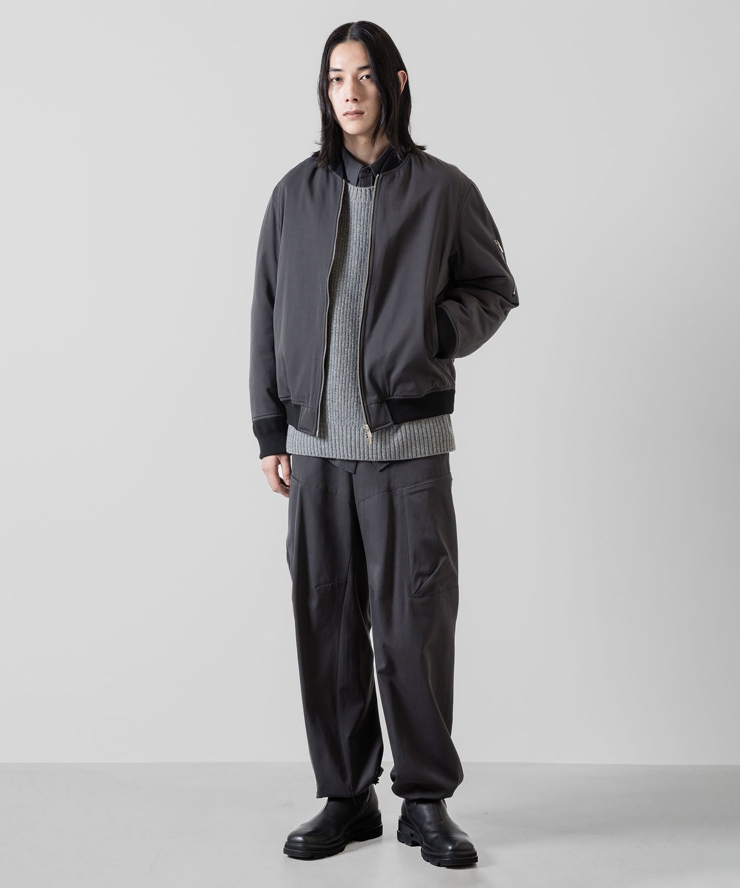 ATTACHMENT アタッチメントのNY/CO TWILL MA-1 - D.GRAY 公式通販サイトsession福岡セレクトショップ