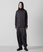 画像をギャラリービューアに読み込む, ATTACHMENT アタッチメントのNY/CO TWILL WIDE CARGO TROUSERS - D.GRAY 公式通販サイトsession福岡セレクトショップ
