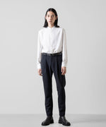 画像をギャラリービューアに読み込む, ATTACHMENT アタッチメントのPE STRETCH DOUBLE CLOTH REGULAR FIT EASY TROUSERS - NAVY 公式通販サイトsession福岡セレクトショップ
