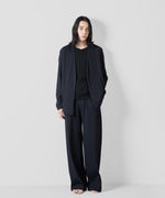 画像をギャラリービューアに読み込む, ATTACHMENT アタッチメントのPE STRETCH RIB WIDE LOUNGE TROUSERS - D.NAVY 公式通販サイトsession福岡セレクトショップ
