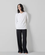 画像をギャラリービューアに読み込む, ATTACHMENT アタッチメントのSVIN CO RIB HENLEY NECK L/S TEE - WHITE 公式通販サイトsession福岡セレクトショップ
