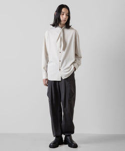 ATTACHMENT アタッチメントのNY/CO TWILL WIDE CARGO TROUSERS - D.GRAY 公式通販サイトsession福岡セレクトショップ