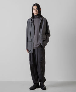 ATTACHMENT アタッチメントのNY/CO TWILL WIDE CARGO TROUSERS - D.GRAY 公式通販サイトsession福岡セレクトショップ