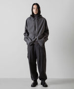 画像をギャラリービューアに読み込む, ATTACHMENT アタッチメントのWO/NY VOILE ZIP UP HOODED JACKET - GRAY 公式通販サイトsession福岡セレクトショップ
