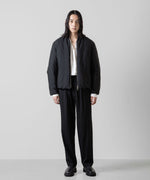 画像をギャラリービューアに読み込む, ATTACHMENT アタッチメントのWO/NY VOILE PADDING BOMBER JACKET - BLACK 公式通販サイトsession福岡セレクトショップ
