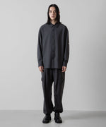 画像をギャラリービューアに読み込む, ATTACHMENT アタッチメントのPE/RY STRETCH TROPICAL STRAP SLEEVE L/S SHIRT - D.GRAY 公式通販サイトsession福岡セレクトショップ
