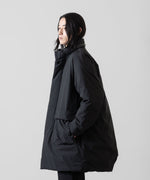 画像をギャラリービューアに読み込む, ATTACHMENT アタッチメントの3LAYER LIGHT TAFFETA UTILITY DOWN COAT - BLACK 公式通販サイトsession福岡セレクトショップ
