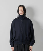 画像をギャラリービューアに読み込む, ATTACHMENT アタッチメントの2/48 WO KERSEY ZIP UP BOMBER JACKET - NAVY 公式通販サイトsession福岡セレクトショップ
