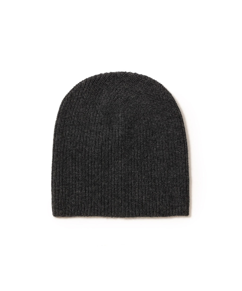 ATTACHMENT アタッチメントのCASHMERE　KNIT BEANIE - D.GRAYの公式通販サイトsession福岡セレクトショップ
