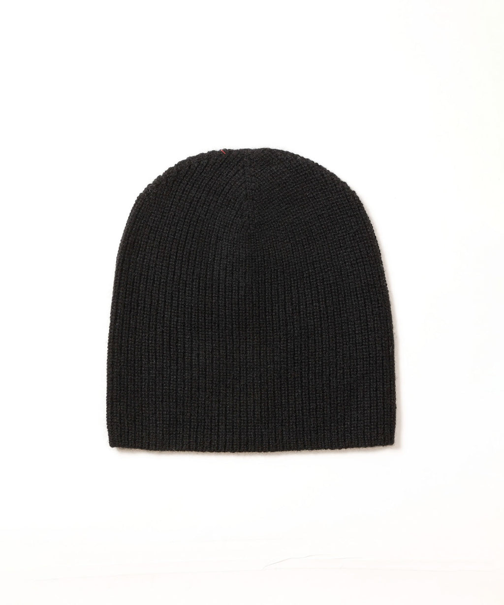 ATTACHMENT アタッチメントのCASHMERE　KNIT BEANIE - BLACKの公式通販サイトsession福岡セレクトショップ