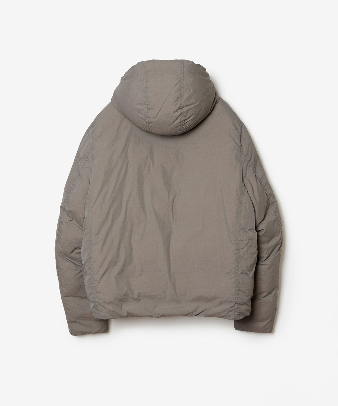 ATTACHMENT アタッチメントのNY TAFFETA HOODED DOWN JACKET - KHAKI GRAYの公式通販サイトsession福岡セレクトショップ
