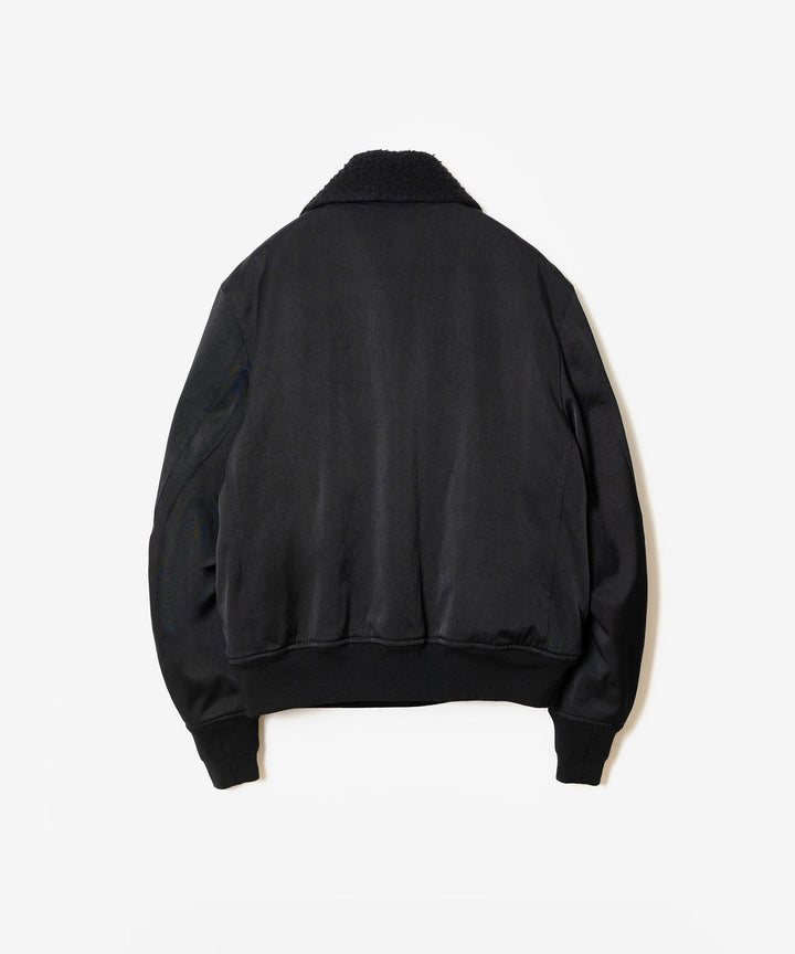 ATTACHMENT アタッチメントのNY/CO SATIN B-15 JACKET - BLACKの公式通販サイトsession福岡セレクトショップ